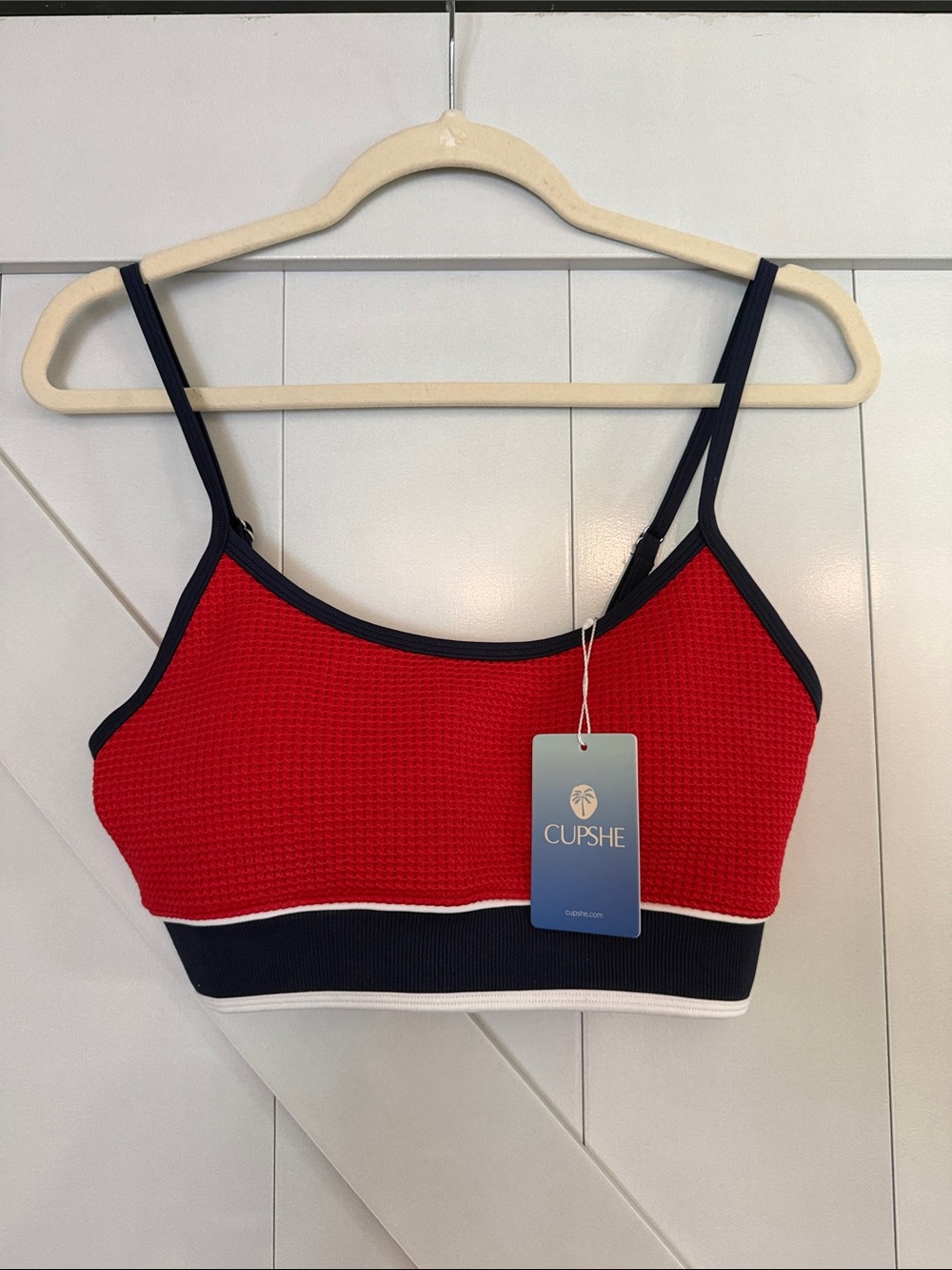 Cupshe Go Off Colorblock Bikini Set - Picture 7 of 9
